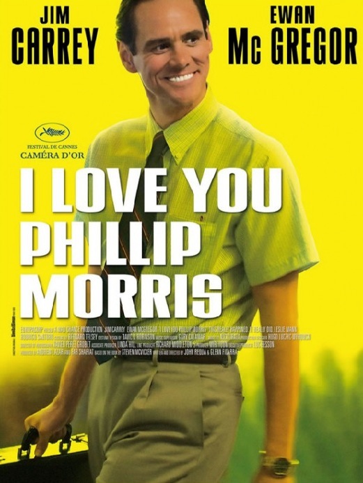 While incarcerated, Russell falls in love with his cell mate, Phillip Morris 