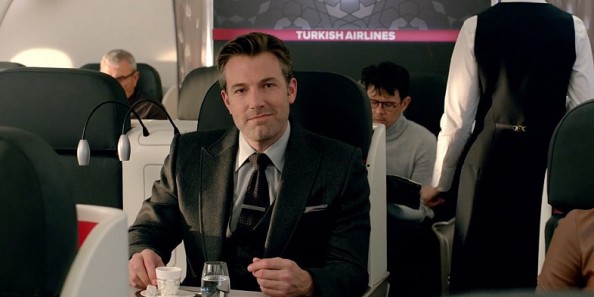 Affleck is so good as Bruce Wayne that he might as well pitch Turkish Airlines (wait, he did) 