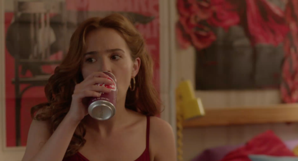 Zoey Deutch is the only established female in the movie