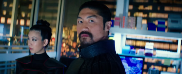 Brian Tee needs some time with the Shredder helmet