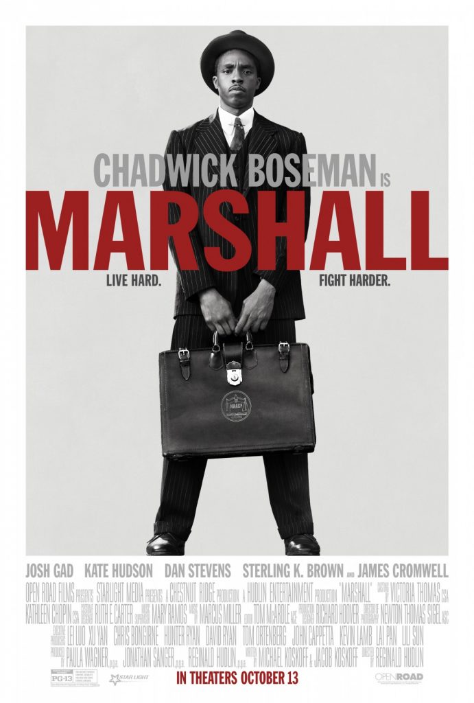 Marshall starring Chadwick Boseman [Credit: Open Road Films]