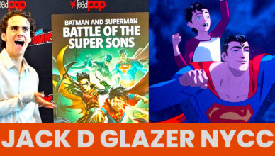 Jack Dylan Glazer Batman and Superman Battle of the Super Sons NYCC 2022
