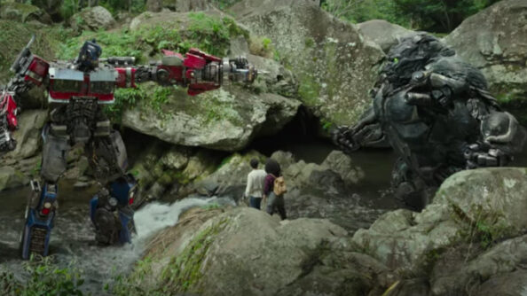 Transformers: Rise Of The Beasts teaser fight. 