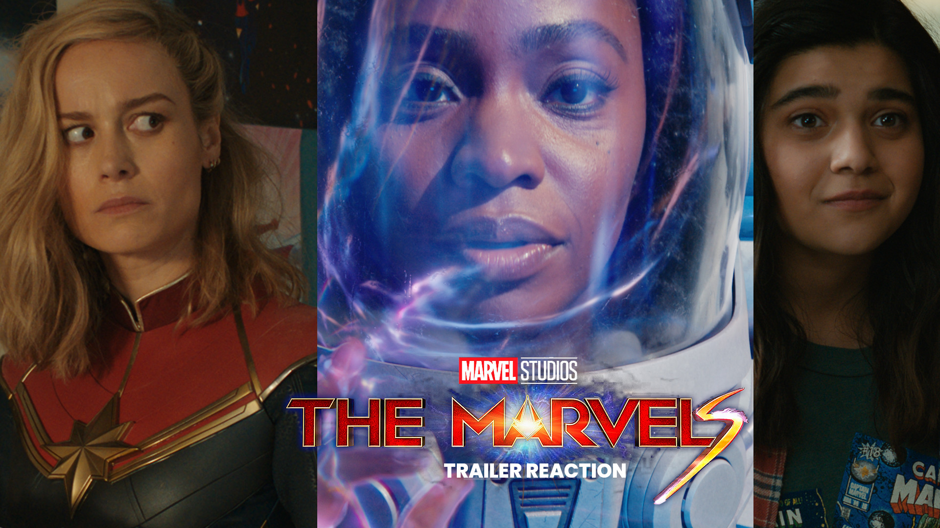 The Marvels Trailer Reaction + Movie News + Movie Reviews + Q&A 