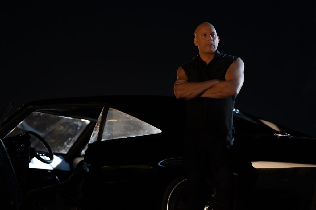 Vin Diesel as Dom in Fast X, directed by Louis Leterrier.