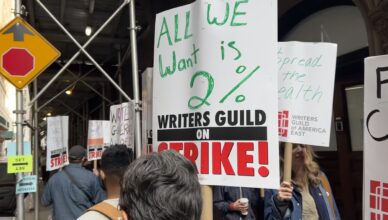 WGA Writers Guild Strike
