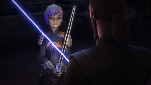 Sabine Wren in Ahsoka Rebels. 