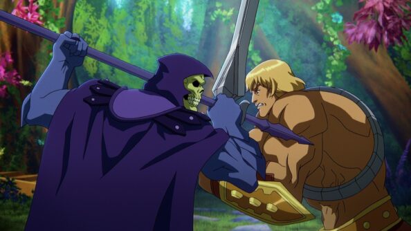Masters Of The Universe: Revalations review Skeletor. 