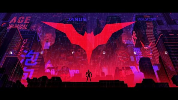 Batman Beyond animated movie art. 