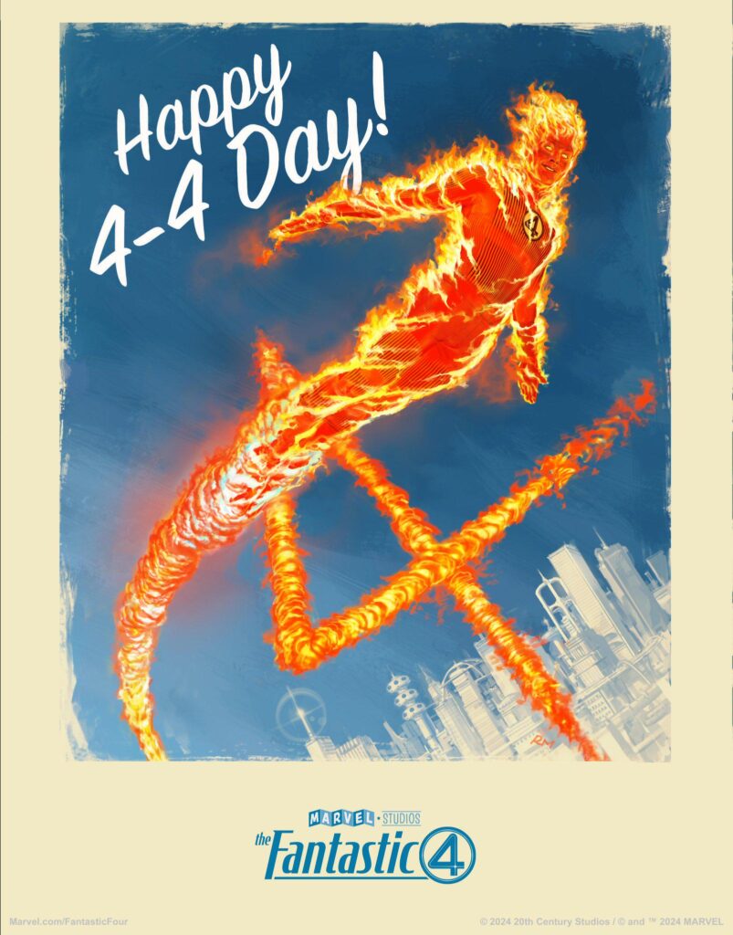 Fantastic Four Poster Marvel Studios 