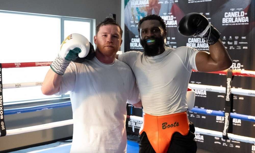 Canelo Alvarez Sparring