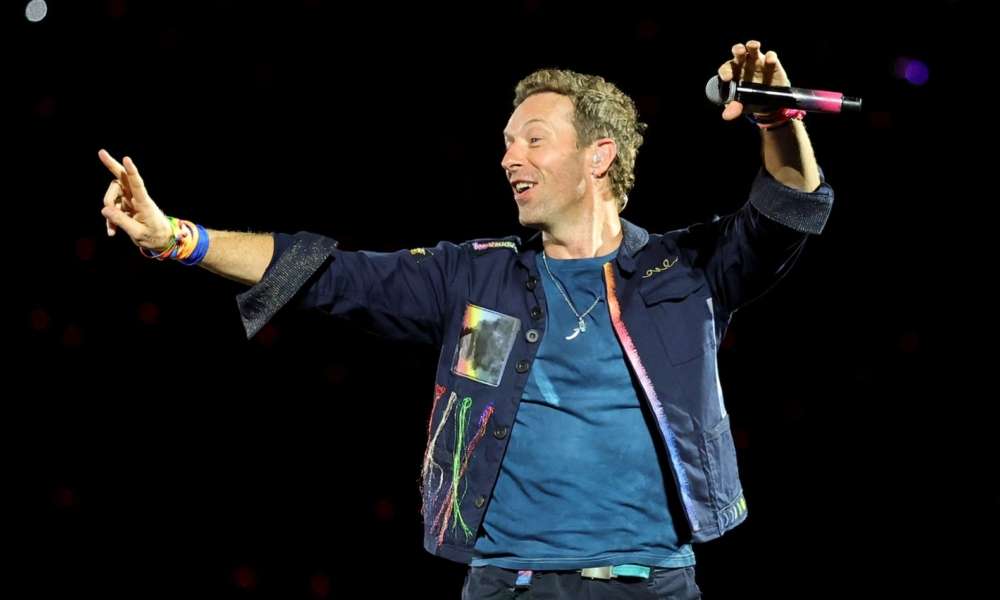 Coldplay jumbotron