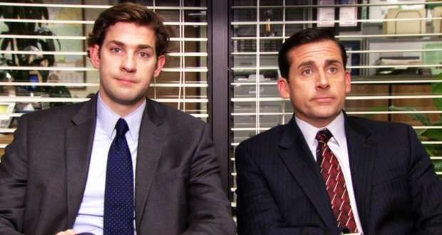 John Krasinski Steve Carell the office