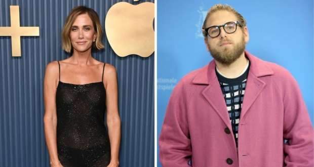 Kristen Wiig and Jonah Hill