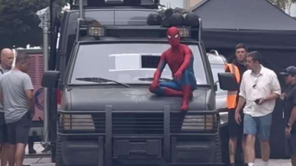 Punisher Battle Van Spiderman 4