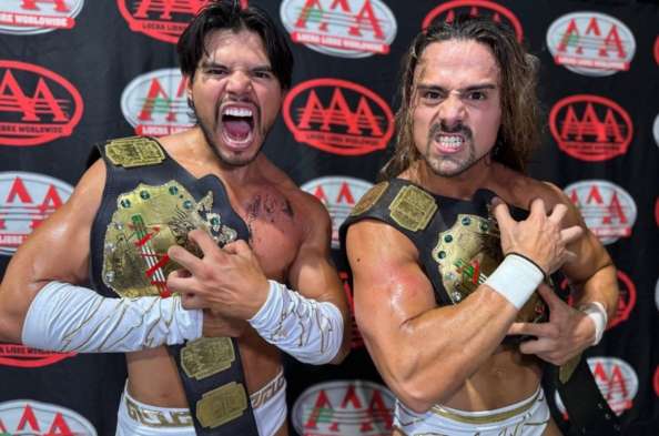 Triplemania Angel and Berto