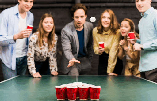 Beer pong