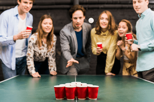 Beer pong