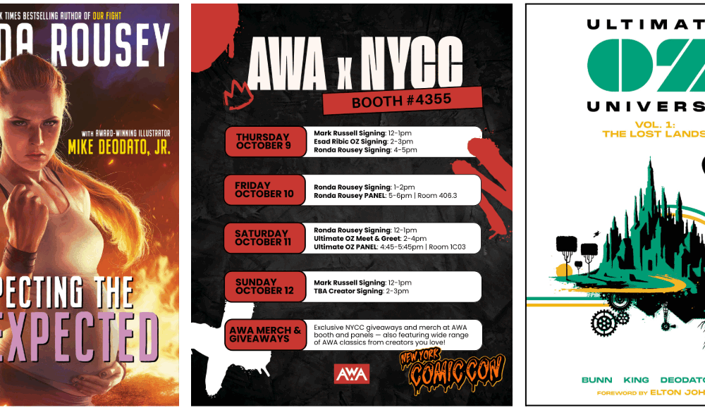AWA x NYCC Schedule (FULL)