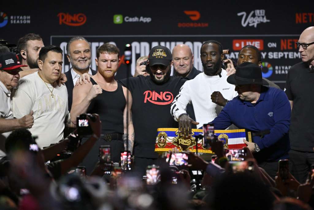 Netflix's Canelo vs Crawford - Press Conference