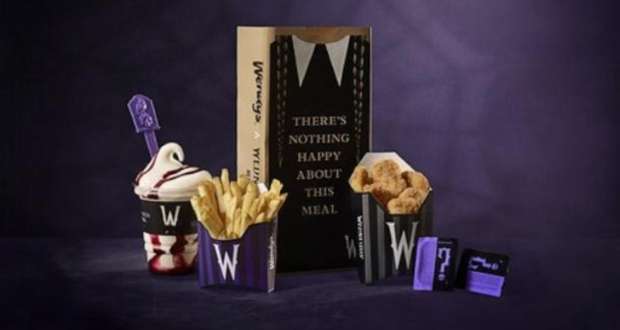Wednesday McDonalds Happy Meal (Large)