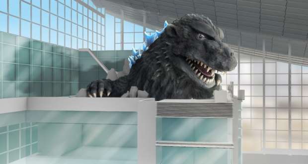 Godzilla Haneda Airport