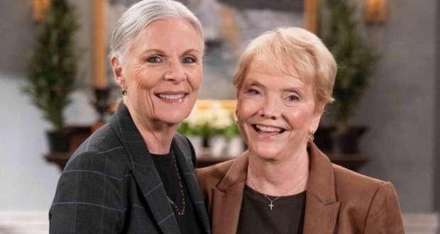 Jane Elliot and Erika Slezak General Hospital