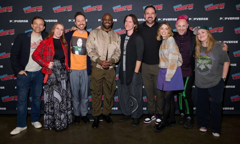 Ashley Johnson at NYCC 2025 Mighty Nein panel