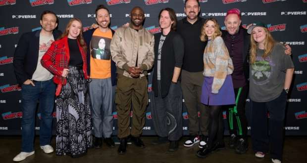 Ashley Johnson at NYCC 2025 Mighty Nein panel