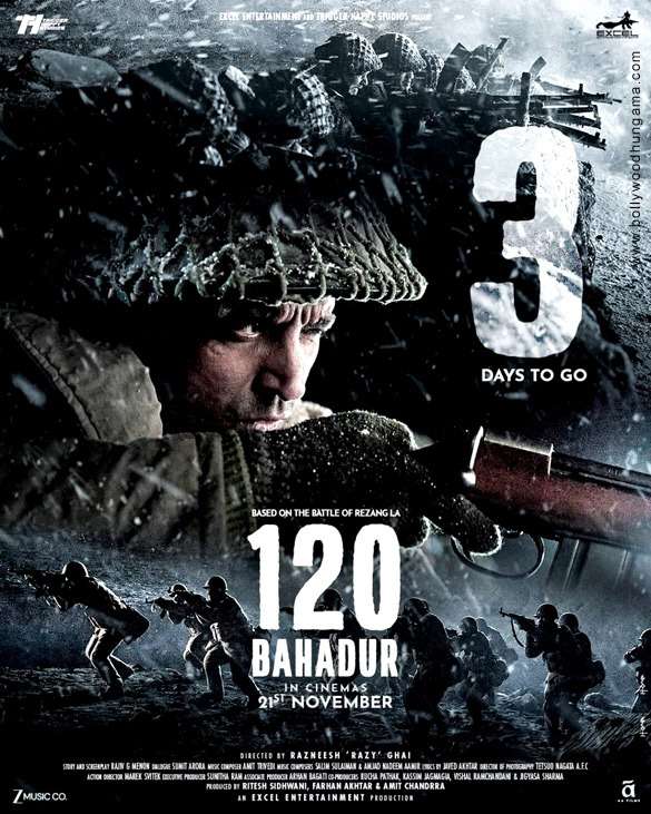 120 Bahadur poster