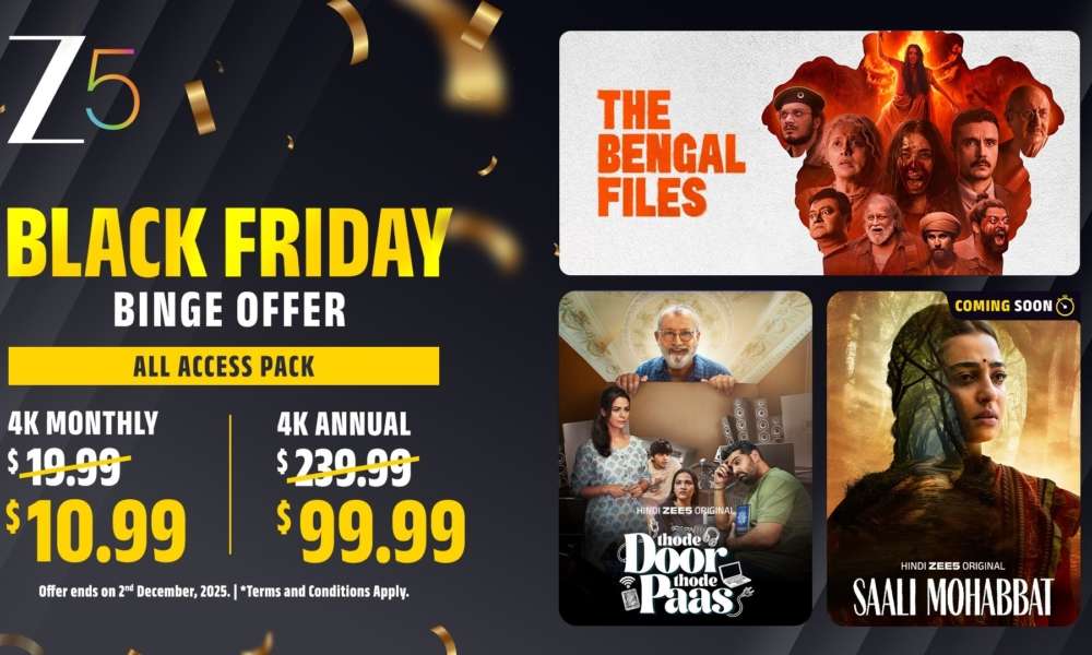 ZEE5 Black Friday