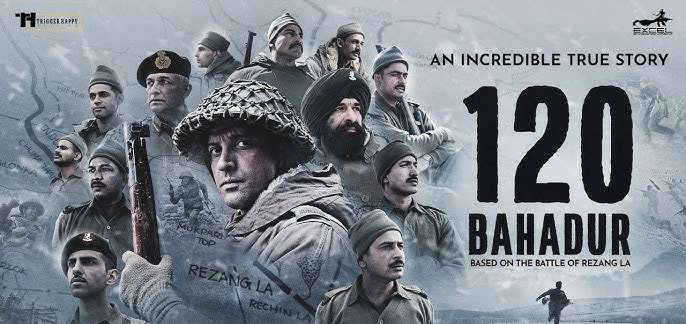 120 Bahadur featured poster
