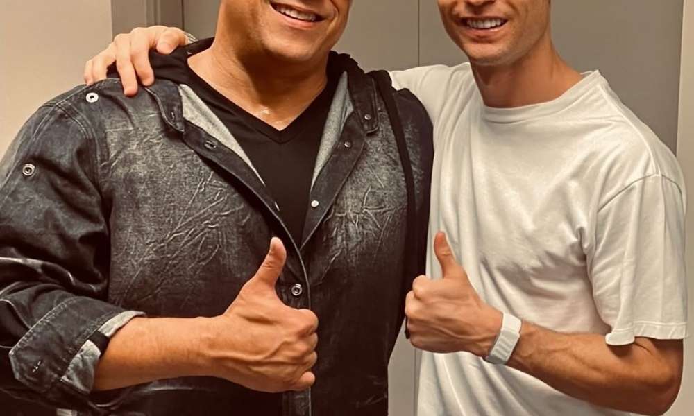 Vin Diesel Cristian Ronaldo Fast X-2
