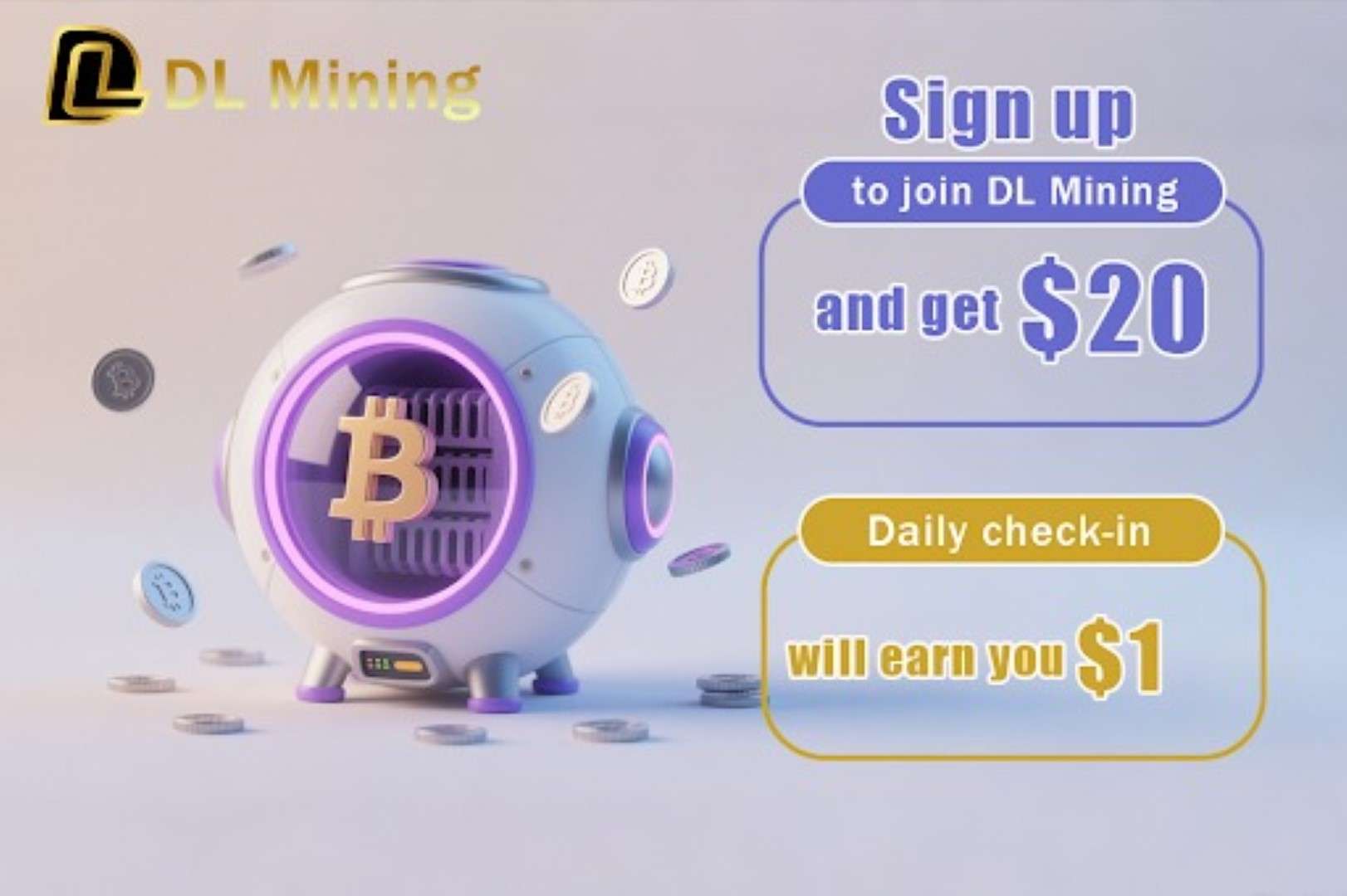 Good News for Doge, ETH&Bitcoin Investors: DL Mining Platform Unlocks a New  Profit Channel with $1K-$20K Daily Earnings