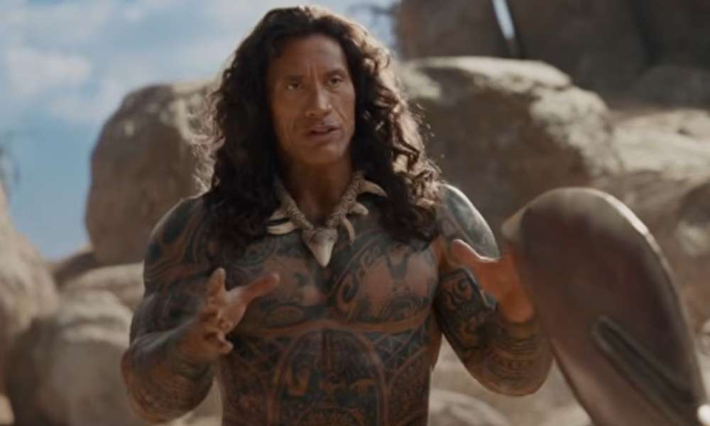 Dwayne Johnson Maui Moana Disney