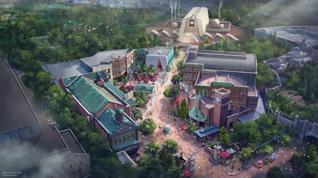 Monsters Inc Land Disney World