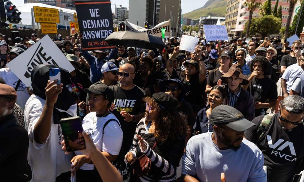 South Africa Film Industry Rebate Protest
