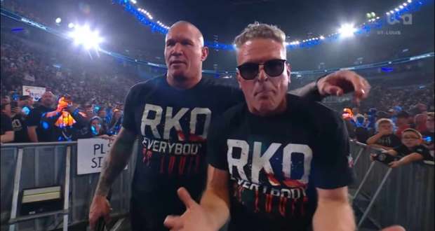 Pat McAfee Randy Orton WWE