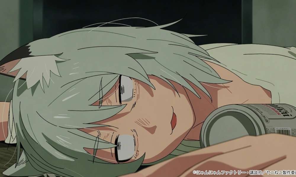 Chainsmoker Cat Anime
