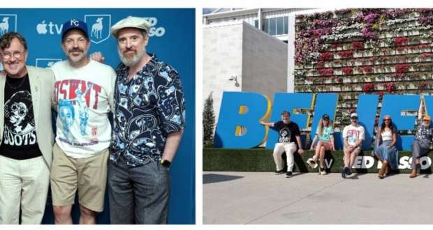 Featured image for Fwd: The stars of Apple TV?s global sensation ?Ted Lasso? make surprise appearance in Kansas City ahead of highly anticipated fourth season