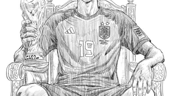 Featured image for Aoashi Manga Author Celebrates Spain World Cup Win with Lamine Yamal Illustration