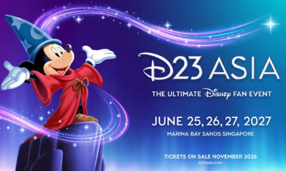 Featured image for Fwd: PRESS RELEASE: Disney Announces Dates for D23 Asia: The Ultimate Disney Fan Event Coming to Marina Bay Sands in Singapore in June 2027