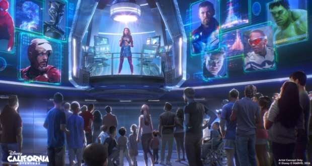 Featured image for Disney Unveils Avengers Infinity Defense Lead By Ms. Marvel, Return Of Avengers Cast, Harrison Ford Models New Indiana Jones Attraction, Villains Land & More At D23